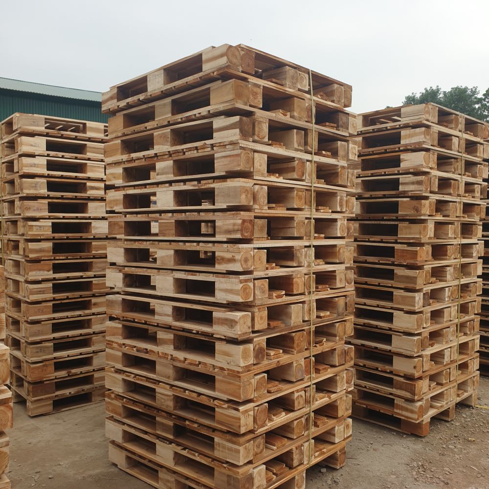 Pallet Gỗ - Đầy Đủ Số Lượng, Giá Rẻ 0977248998