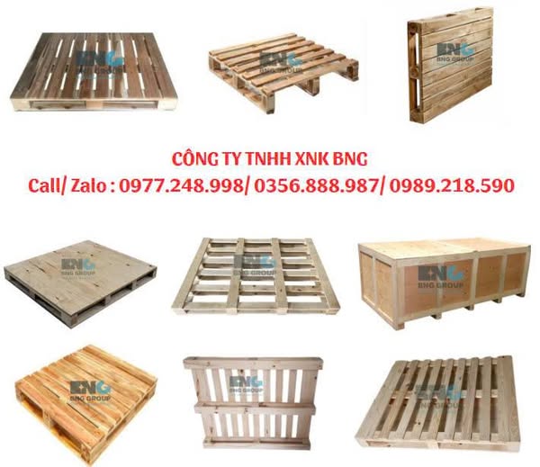 Công ty BNG - Nhà sản xuất pallet gỗ, thùng gỗ, kiện gỗ