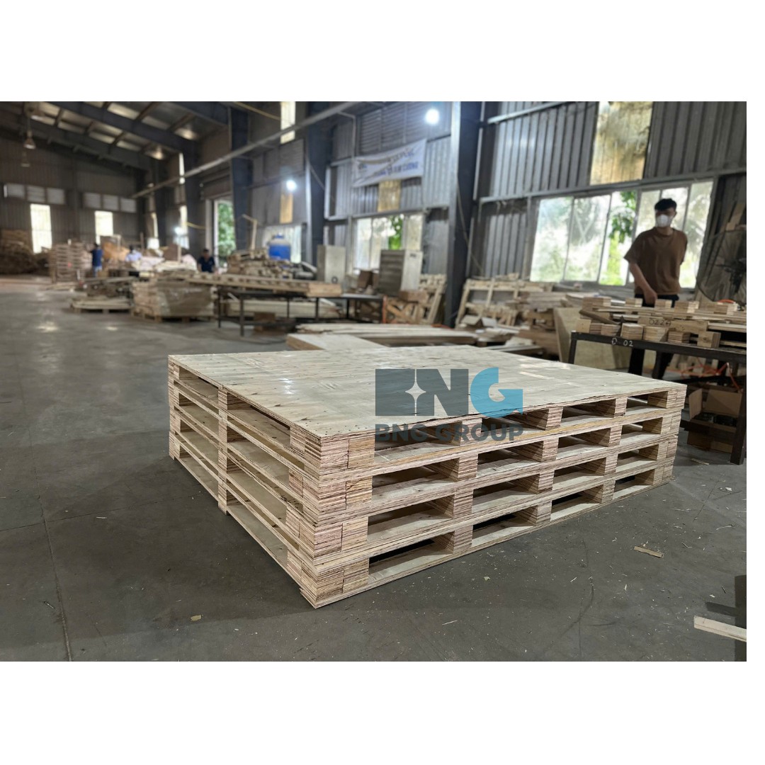 Pallet Gỗ Chịu Tải Tốt Cho Hàng Nặng