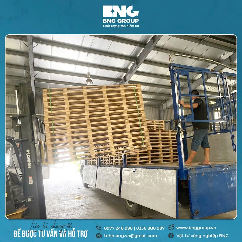 Pallet Bắc Ninh giá rẻ, chất lượng cao | BNG GROUP