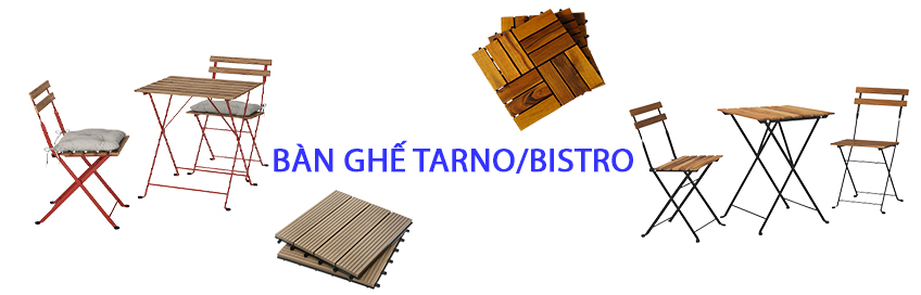 BÀN GHẾ TARNO/BISTRO