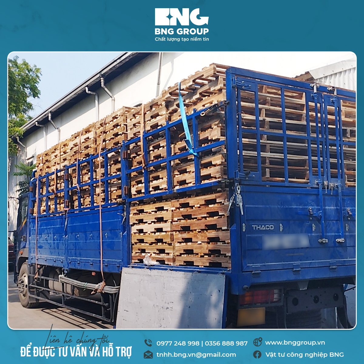 Pallet keo tại Hải Dương