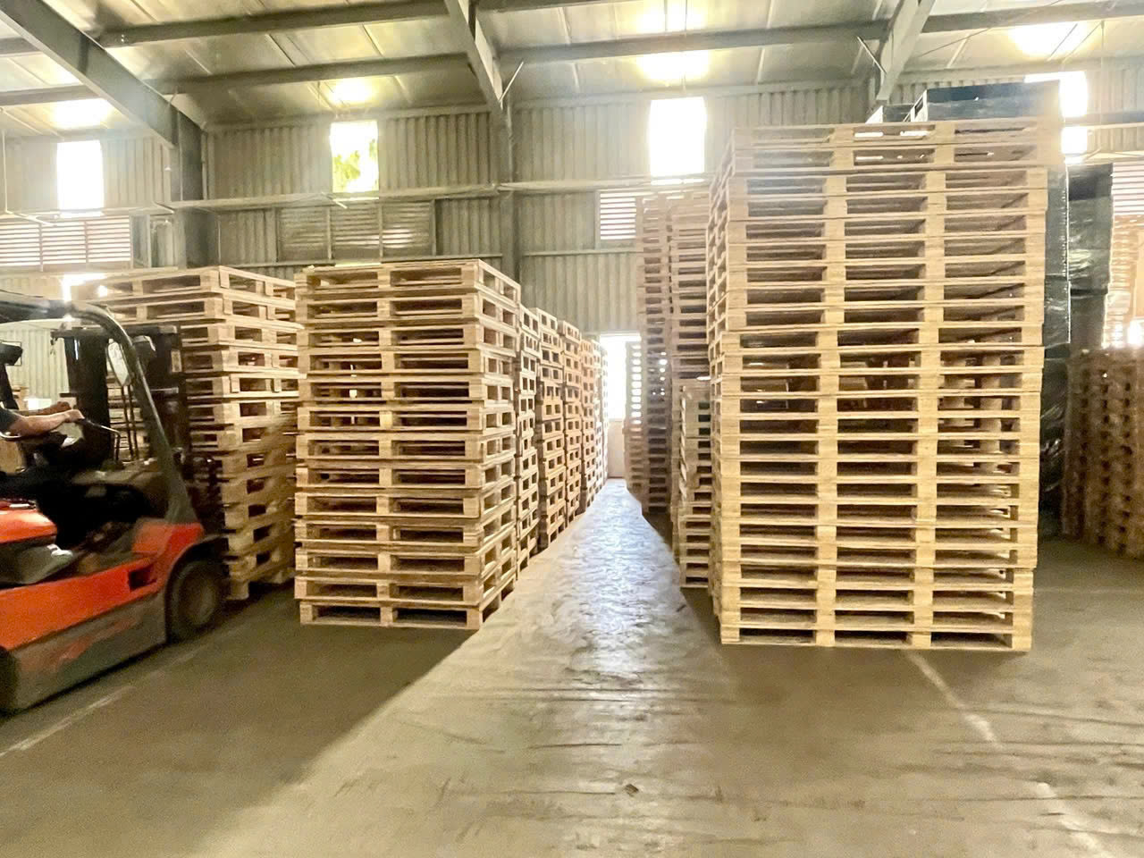 BNG – Chuyên Đóng Pallet Kê Hàng Ván Ép