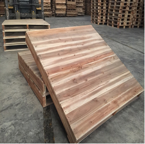 pallet gỗ keo liền mặt