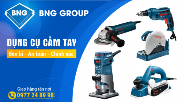 VẬT TƯ KIM KHÍ / MÁY CẦM TAY BOSCH