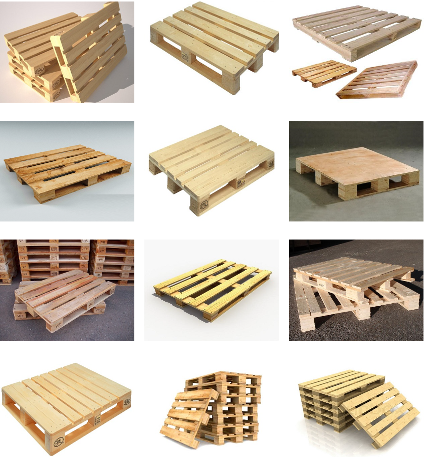Pallet gỗ 4 chiều