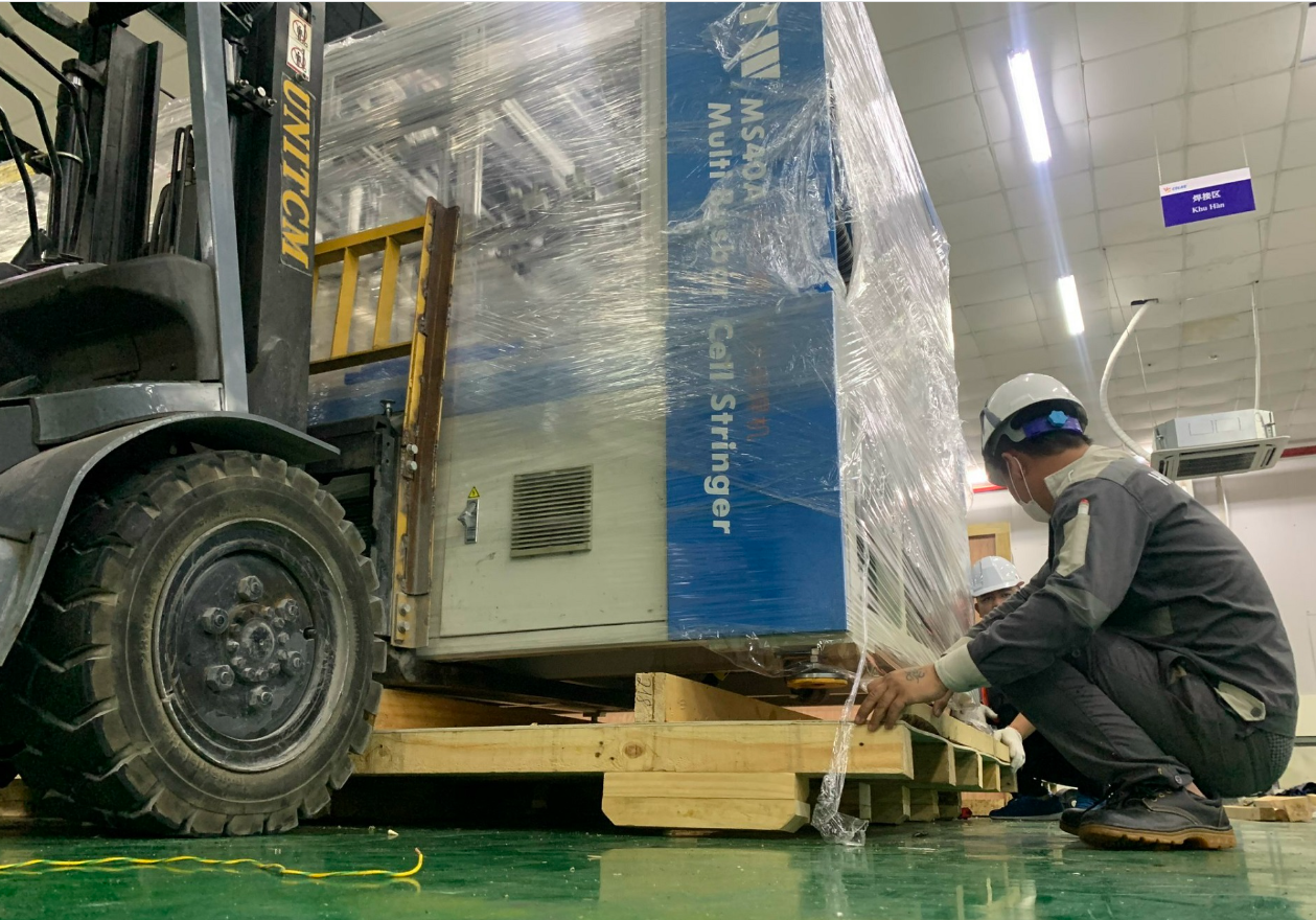 Dịch vụ đóng gói máy móc cho các khu công nghiệp