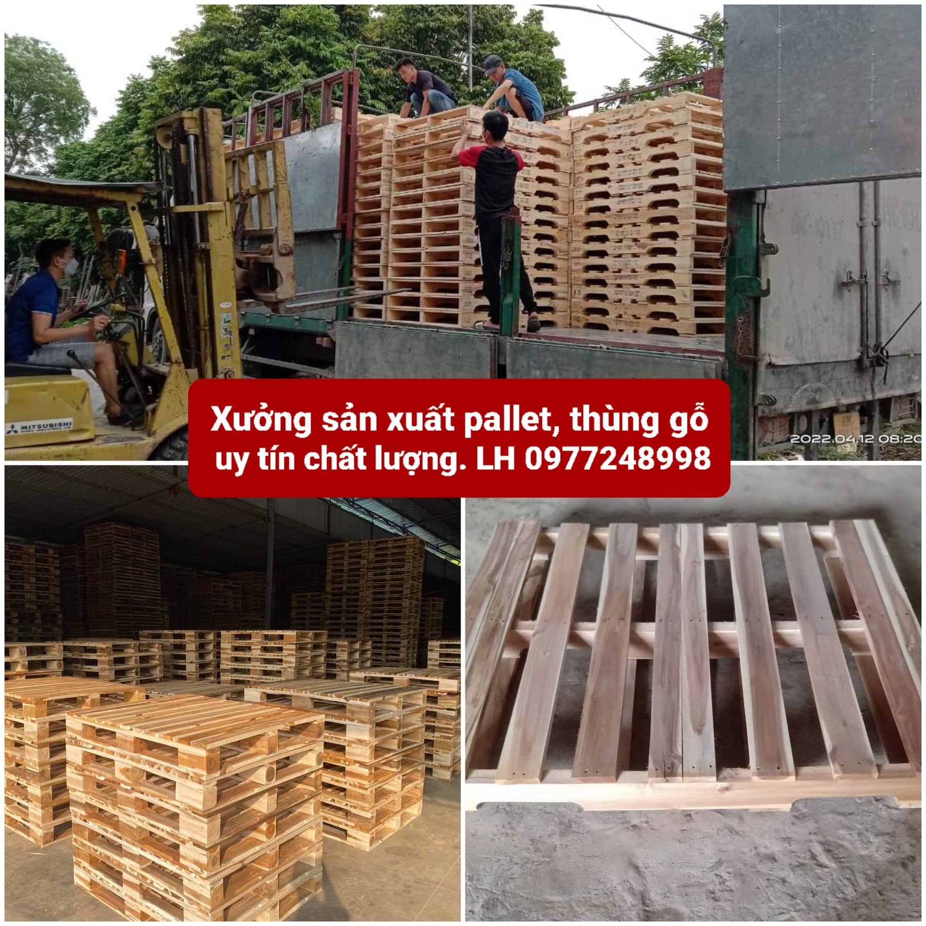 THÙNG GỖ – PALLET –  GỖ THÔNG GIÁ RẺ