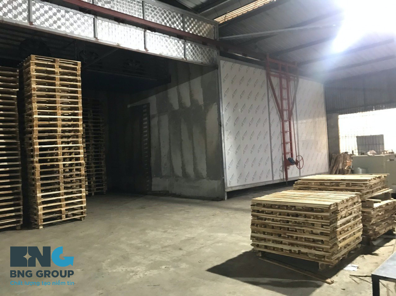 pallet gỗ ở tại hải dương