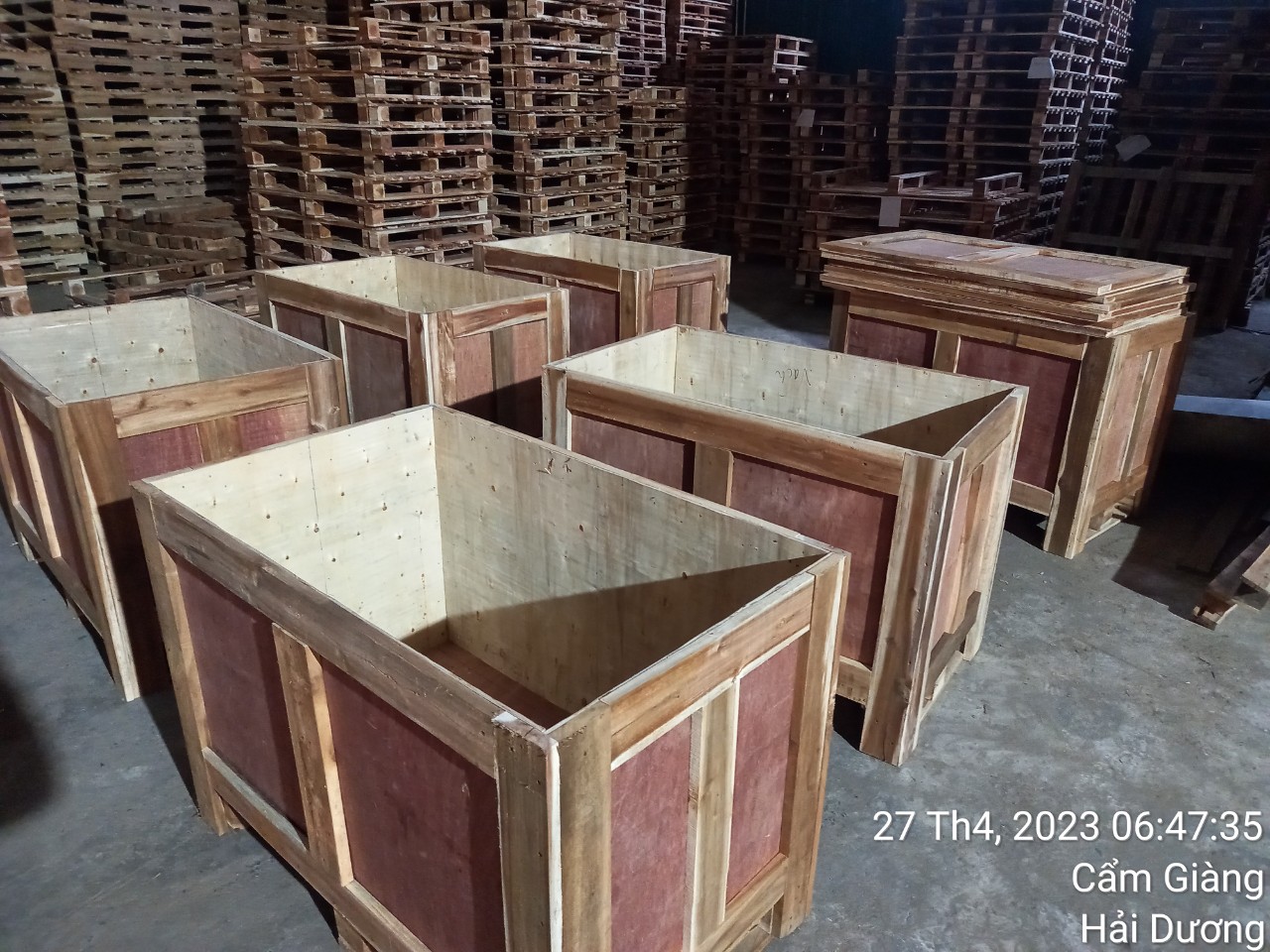 Kiện gỗ, thùng gỗ, bao bì gỗ