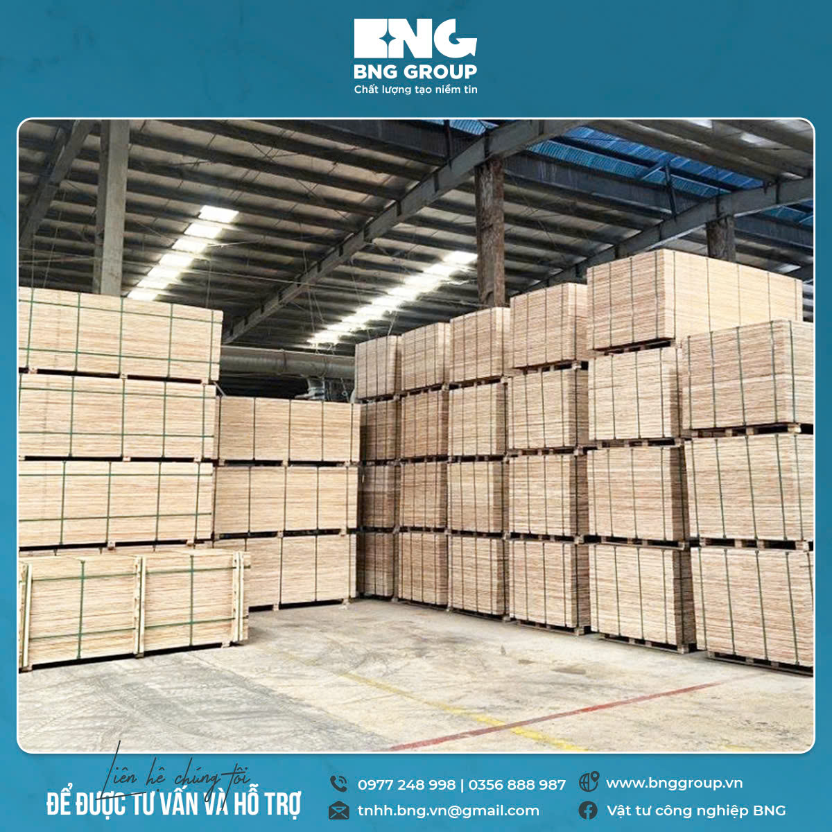 Kho gỗ pallet