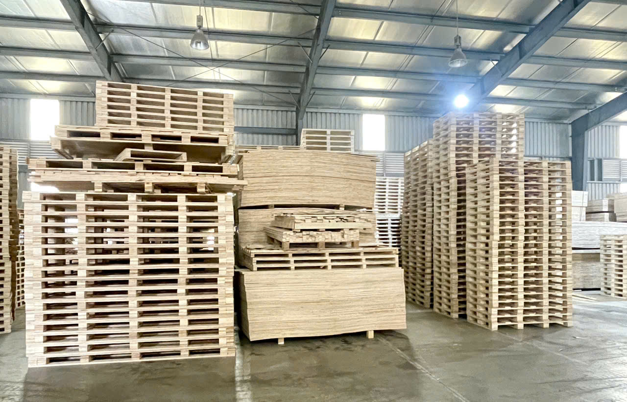Thanh gỗ pallet