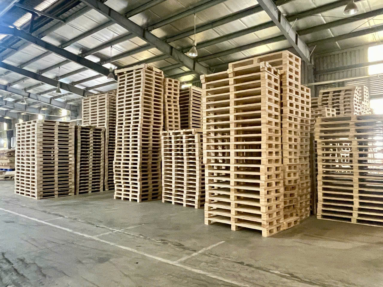 Pallet gỗ khu công nghiệp Nam Sách